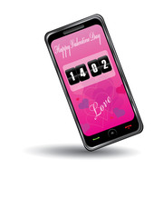 touchscreen mobile for valentine day