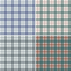 Poster - Abstract scottish plaid