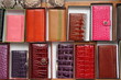 fancy fine leather colorful wallets for sale, Florence