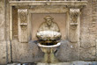 Roma, fontana del facchino a via Lata di Michelangelo Buonarroti