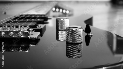 Fotoboard na płycie Gitara