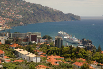 Sticker - Hafen von Funchal, Madeira