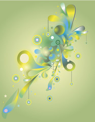 Sticker - Abstract vector composition