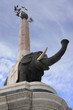 Elefantenbrunnen in Catania, Italien