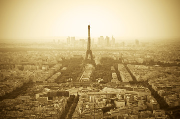 Wall Mural - Paris skyline