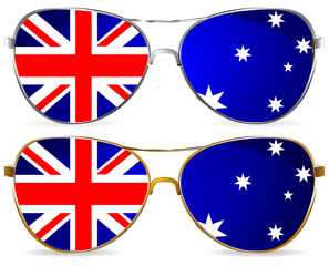 Canvas Print - australia sunglasses