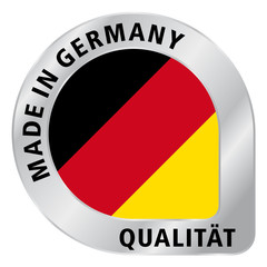 Sticker - Made in Germany - Qualitätssiegel