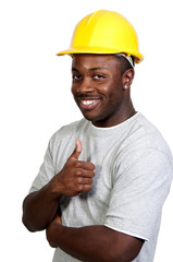 Black Construction Worker