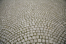 Cobble Stone Pattern Pavement