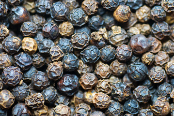 Wall Mural - Macro Of Black Peppercorns