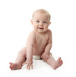 © blessings - Smiling baby sitting up