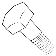 Sticker - Screw symbol
