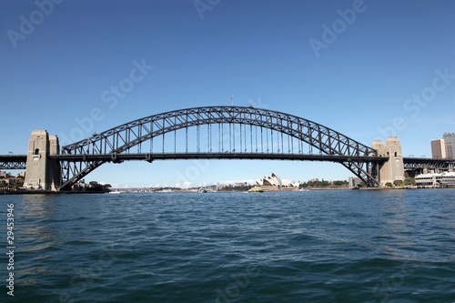 Obraz na płótnie canvas dwuczęściowy "dyptyk" Sydney Harbour Bridge - Sydney Australia