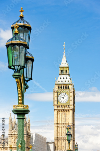 Tapeta ścienna Big ben, londyn, wielka brytania