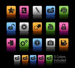 Web 2.0 / The vector includes 5 colors in different layers.