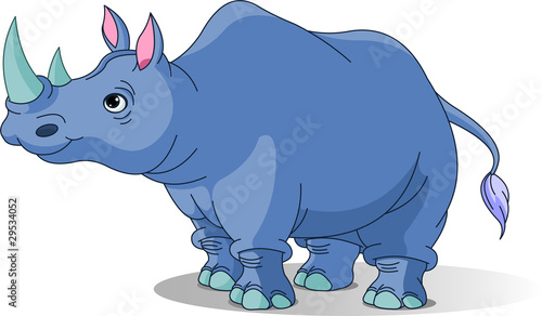 niebieski-nosorozec
