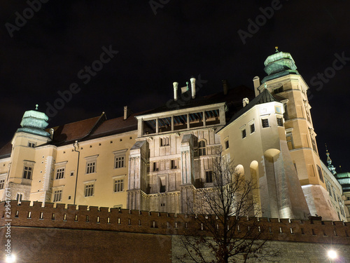 Obraz w ramie Wawel Royal Castle - Krakow, Poland