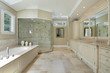 © pics721 - Master bath with large glass shower