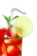 Poster - strawberry mojito