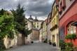 Piękna zabytkowa zabudowa czeskiego miasta Olomouc