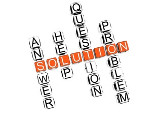 Poster - Solution Crossword