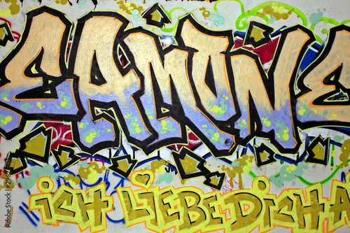 Obraz na płótnie canvas Graffiti