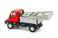 Toy Truck With Money