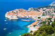 A panoramic view of an old city of Dubrovnik