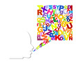 © rondabroc.com - SILUETA ABSTRACTO HABLAR