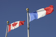 © imageegami - Canadian and French Flags