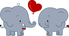 Elephant Couple