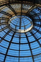 Vittorio Emanuele II Gallery, Glass Dome, Milan, Italy