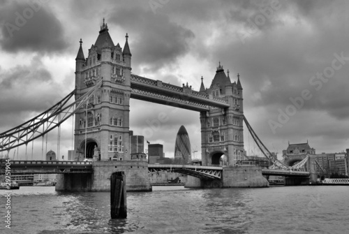 Plakat na papierze fotorealistycznym Most wieżowy, londres