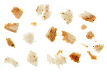 Macro Shot Of Dried Bread Crumbs