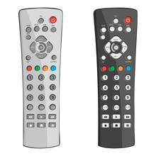 Fully Editable Vector Illustration Remote Control