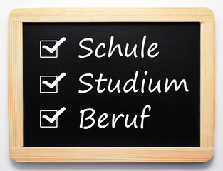 Poster - Schule / Studium / Beruf