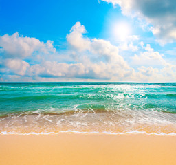 Wall Mural - beach and sea