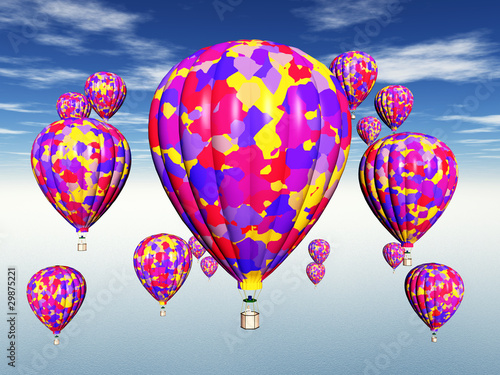 Naklejka samoprzylepna Ballon