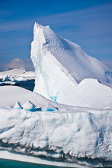 Wall Mural - antarctic glacier