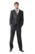 © Photocrea - Full length portrait of a young businessman