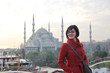 © .shock - woman visit ancient istambul in turkey
