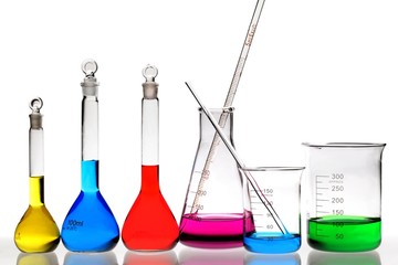 Wall Mural - laboratory glassware