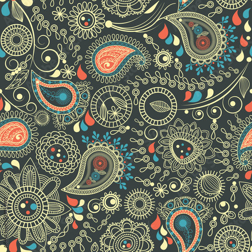 Tapeta ścienna Wzór paisley