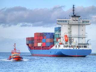 Container Cargo Ship