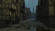 Mediaeval Street Scene - 1