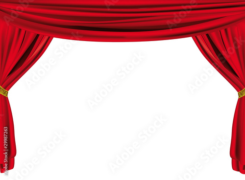 Rideau De Theatre Stock Vector Adobe Stock