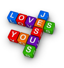 Jesus loves you