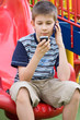 boy with cell phone