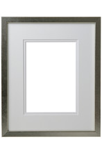 Silver Frame With White Passepartout.