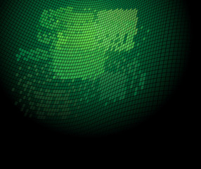 Naklejka na meble Green technology background